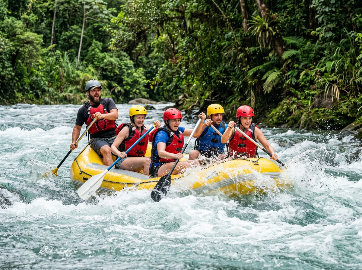 Arenal Whitewater Rafting — adventure tour in La Fortuna, Costa Rica